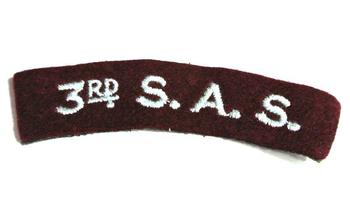 Cloth SAS Special Air Service Shoulder Titles - main image