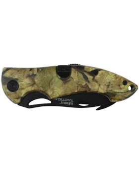 Bushcraft Camo Knife Multi Function Folding Bush Craft Knife - main image