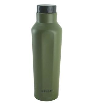 Stainless Steel Military Water Bottle Double Wall Vacuum Insulated Olive Green Bottle - main image