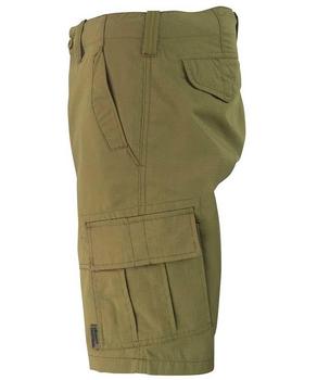 Tan coyote cargo shorts - main image