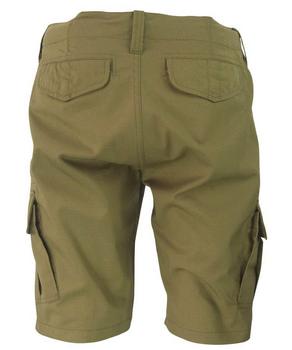 Tan coyote cargo shorts - main image