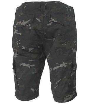 black btp camo shorts - main image