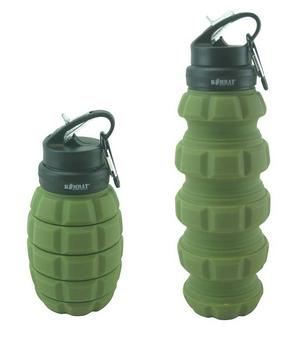 Grenade Expanding water Bottle - Olive Green - main image