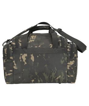 Saxon Holdall Molle compatible Military Style Carry Bag In Black MT Camo - main image