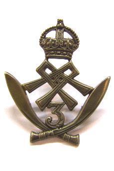 Gurkha cap badge of the 3rd Queen alexandras Own