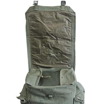 British Army Issue 44 pattern Jungle Webbing Olive Haversack Large Pack - main image