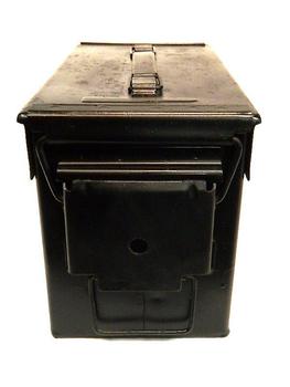 50 Cal Ammo Box, Used and re-sprayed 50 Cal ammo boxes - Brown, Black Red or Green - main image