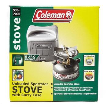Coleman Sportster Stove Compact Unleaded 533 Petrol Stove with Case - main image
