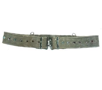 58 Pattern webbing belt - Olive green Used Graded Genuine issue 58 Pattern Belt - main image