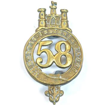 Glengarry Cap Badges 50th To 59th Foot - main image