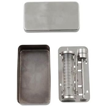 Military Syringe CZ Syringe Kit In Stainless Steel Box - main image