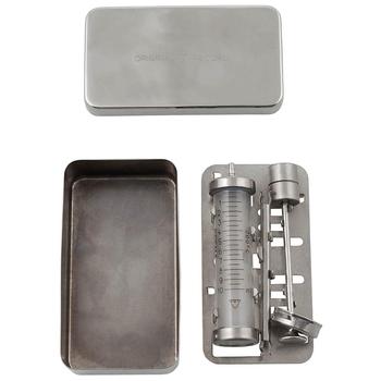Military Syringe CZ Syringe Kit In Stainless Steel Box - main image