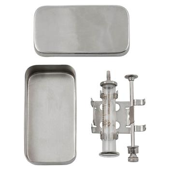 Military Syringe CZ Syringe Kit In Stainless Steel Box - main image