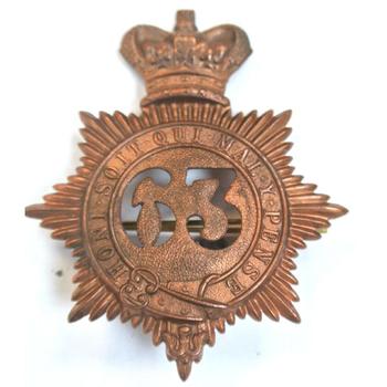 Glengarry Badges 60th Foot To 67th Foot - main image