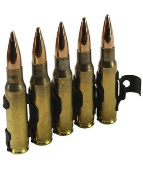 Machine Gun 7.62 GPMG Bullet Round Pack of 5 Display Inert Ammunition - main image