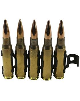 Machine Gun 7.62 GPMG Bullet Round Pack of 5 Display Inert Ammunition - main image
