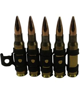 Machine Gun 7.62 GPMG Bullet Round Pack of 5 Display Inert Ammunition - main image