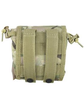 BTP Multicam Molle Ammo Dump bag - Fold Up Mag / Shell Dump Pouch  - main image