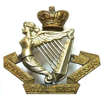 8th Kings Royal Irish Hussars Cap Badge - main image