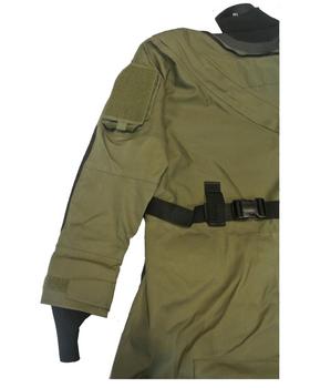 Olive Green Special Forces (SF), Royal Marines (RM) And Ministry Of Defence Police (MDP) Fire Retardant Immersion Suit - main image