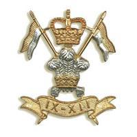 The 9th/12th Royal Lancers Staybrite Cap Badge - main image