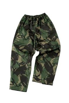 New Waterproof Breathable Ripstop Over Trousers British Woodland Camo Tempest Over Trousers - main image