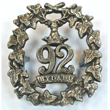 Glengarry Badges 90th - 99th Foot Regiments - main image