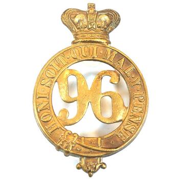 90th And 96th Glengarry Cap Badges - main image