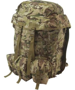Airborne Bergen MTP Multicam Style All Terrain Camo Huge Airborne BTP 100 Litre Bergen Rucksack - main image
