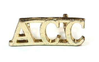 ACC Army Catering Corps Shoulder title