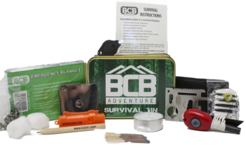 BCB Survival Kit In A Tin  Adventure Survival Kit / Preppers Kit ADV069 - main image