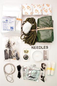 Aircrew Survival go Pack Survival Kit in Olive Pouch from BCB (CK420) - main image
