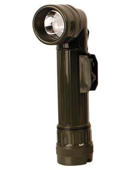 Large Angle Torch With Coloured Filters and 2 D Batteries Included, New Olive Or Camo - main image