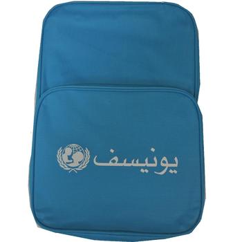 Light Cyan Blue Unicef Humanitarian Bags / Rucksacks - main image