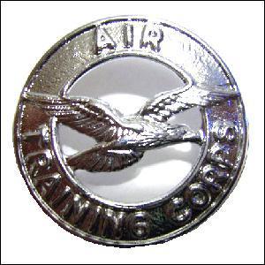 ATC Badge New Air Training Corps Metal Cap Badge