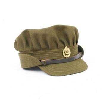 ATS Hat Ladies Khaki ATS Service Dress Cap Auxiliary Territorial Service SD Hat - main image