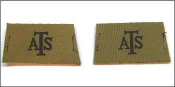 ATS Shoulder Boards, Khaki ATS Shoulder Slides - main image