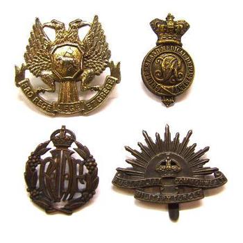 Cap Badges Of Australia - main image