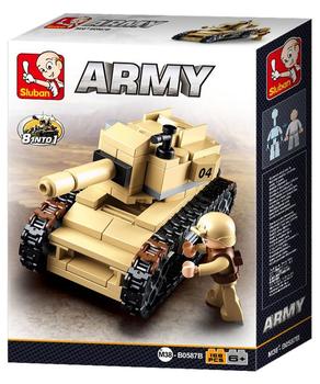 Army Vehicle Sluban Lego style Army Tank And Vehicles  - main image