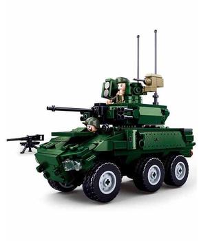 Sluban Armoured Fighting Vehicle Set Lego Style Vehicle Sets To Build Various Styles - main image