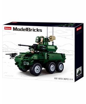 Sluban Armoured Fighting Vehicle Set Lego Style Vehicle Sets To Build Various Styles - main image