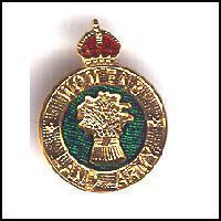 Land Army Enamel Lapel Badge - main image