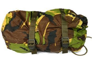 Bivvy Compression Bag Used Woodland Camo stuff / compression bag 