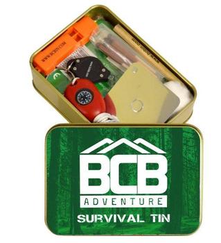 BCB Survival Kit In A Tin  Adventure Survival Kit / Preppers Kit ADV069 - main image