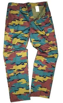 Belgian Jigsaw Camo pattern Ripstop Combat Trousers Genuine Military Issue ~ New