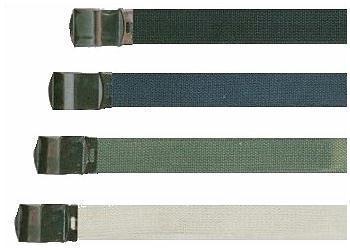 Canvas Belt Quality 30mm approx 1 inch Canvas Army Style Belt With Metal Buckle