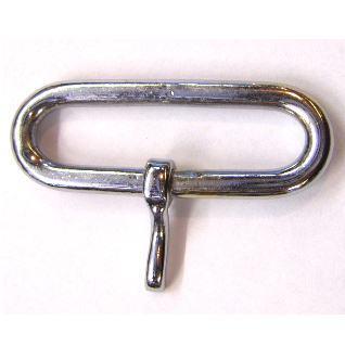 Silver Coloured Belt Keeper - main image