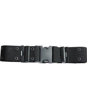 Black Belt 2 Inch Quick Release Nylon Pistol Belt, New
