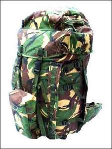 DPM PLCE Bergen Woodland Camo New UNISSUED / Supergrade Genuine Army Issue Long / Short Back