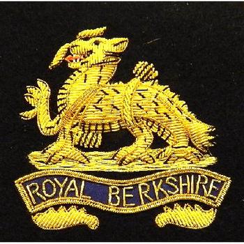 Blazer badge of the Berkshire Regiment